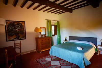 Letto o letti in una camera di Il Poggio B&B