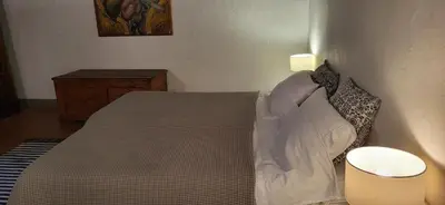 Letto o letti in una camera di Il Poggio B&B