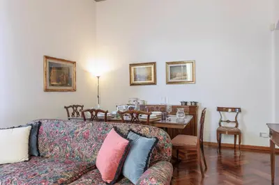 Area soggiorno di Spartaco Prestigious Apartment