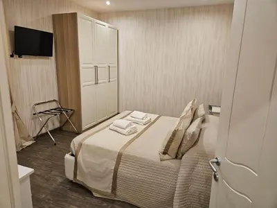 Letto o letti in una camera di Locanda di Mosconi