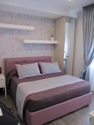 Letto o letti in una camera di Locanda di Mosconi