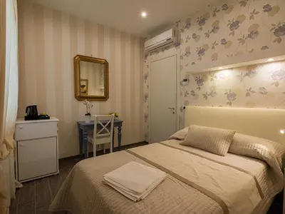 Letto o letti in una camera di Locanda di Mosconi