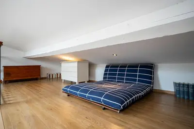 Letto o letti in una camera di Casa Citille