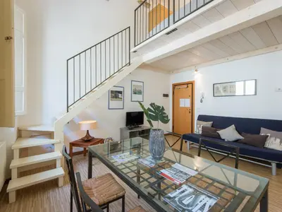 Area soggiorno di San Lorenzo Bright Loft