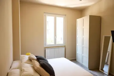 Letto o letti in una camera di Blanca Sofy
