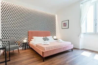Letto o letti in una camera di Vintage S Spirito place
