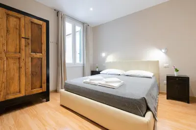Letto o letti in una camera di Apartment Egidio