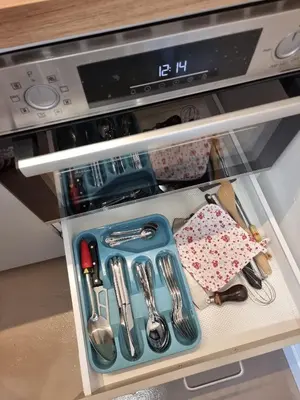Cucina o angolo cottura di La casina sul fiume