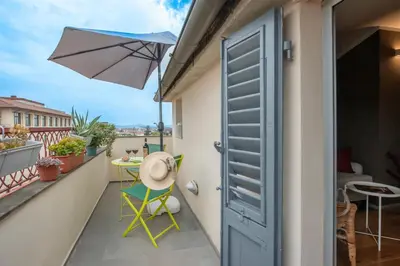 Balcone o terrazza di Il Magnifico - Flo Apartments
