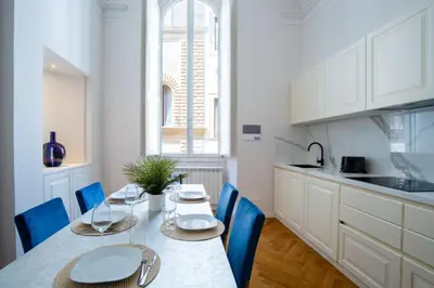 Cucina o angolo cottura di Dimora Nuvola Apartament