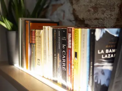Biblioteca nell'appartamento