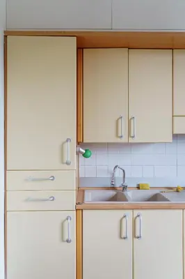 Cucina o angolo cottura di Spacious and pleasant 2-BR apt