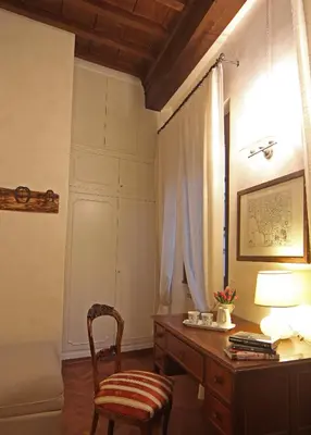 Area soggiorno di Verrazzano Apartment