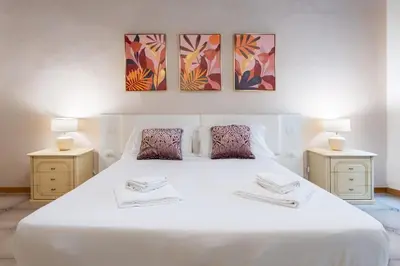 Letto o letti in una camera di Via Sant'Egidio, 3 Florence - Spacious and bright Just 300mt from the Duomo