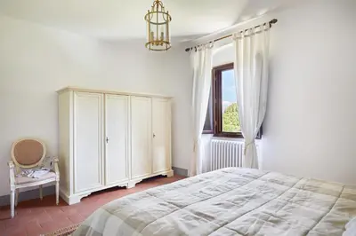 Letto o letti in una camera di villa la Fonticina