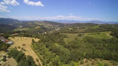 Paesaggio naturale nelle vicinanze dell'agriturismo