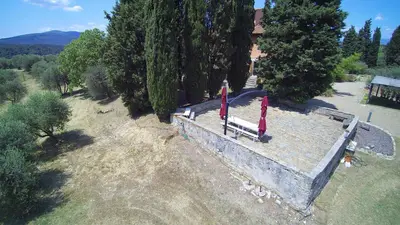 Paesaggio naturale nelle vicinanze dell'agriturismo