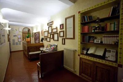 Biblioteca nel bed & breakfast