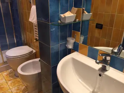 Bagno di Locanda dei Poeti Rooms & Apartments