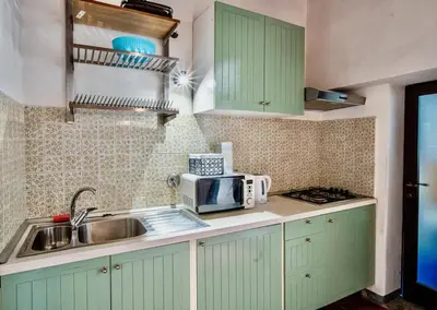 Planimetria di AGNOLO APARTAMENT, 2BDR-2BTH- Firenze Centro Corte privata
