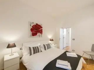 Letto o letti in una camera di Casa Rinuccini