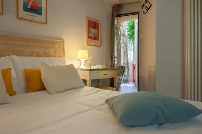 Letto o letti in una camera di La Casina - Tintori apt