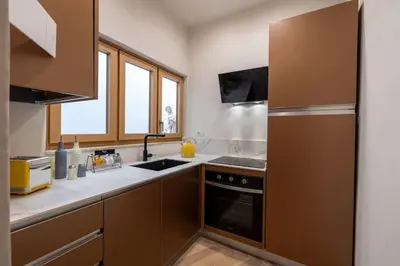 Cucina o angolo cottura di Casa Bacco