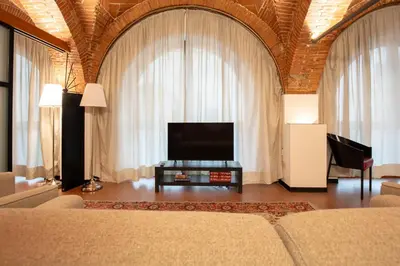 TV o dispositivi per l'intrattenimento presso Benci Apartment in Florence