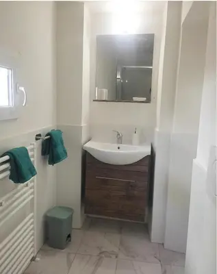 Bagno di Lo studio nel borgo