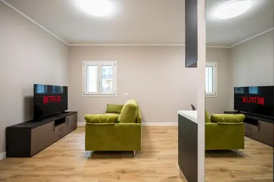 TV o dispositivi per l'intrattenimento presso Residenza Novoli Prestige - Private Free Parking