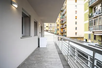 Balcone o terrazza di Tramvia Royale Suites - Private Free Parking