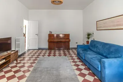 Area soggiorno di San Gallo Apartment