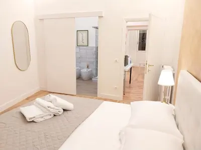 Letto o letti in una camera di Romito 38