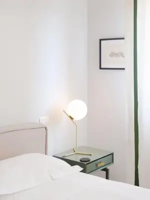 Letto o letti in una camera di Casa Bonsanti