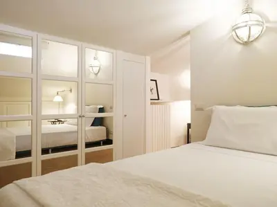 Letto o letti in una camera di Luxury window on Florence