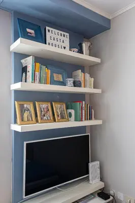 Biblioteca nell'appartamento