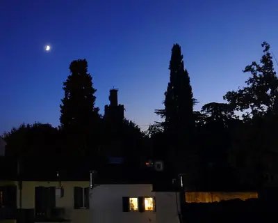 Planimetria di Vista su giardini storici in Oltrarno