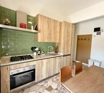 Cucina o angolo cottura di La casa di Margherita