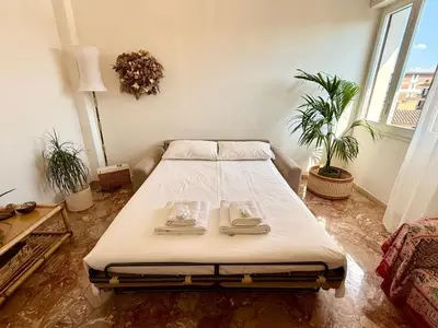 Letto o letti in una camera di La casa di Margherita