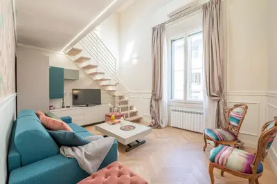 Area soggiorno di Boutique Apartments - Primavera