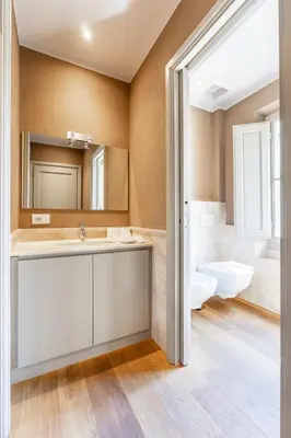 Bagno di Golden Luxe - Lux Penthouse Palazzo Strozzi