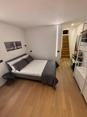 Letto o letti in una camera di Uffizi & Santa Croce - Suite romantica per coppie