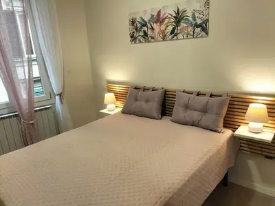 Letto o letti in una camera di Cozy Apartment Near The station
