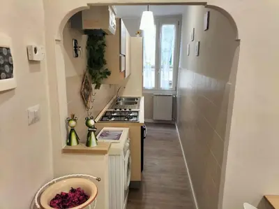 Cucina o angolo cottura di Cozy Apartment Near The station