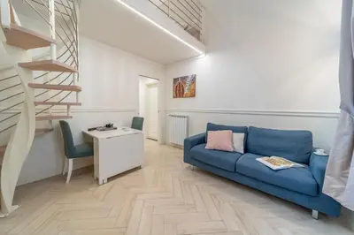 Area soggiorno di Boutique Apartments