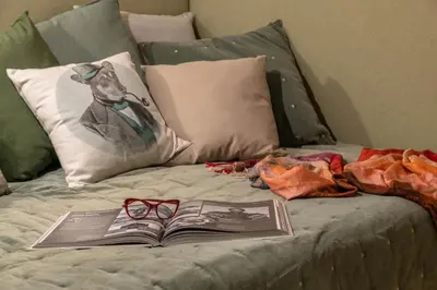 Letto o letti in una camera di Apartments Florence Borgo San Lorenzo Terrace