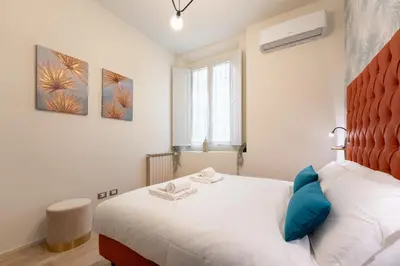 Letto o letti in una camera di Via Santa Reparata, 1 - 2nd floor - Stunning and Spacious 10 min to Historic Center