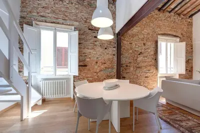 Area soggiorno di Vista sul Duomo di Firenze - Comfort e Charme nel Cuore della Città