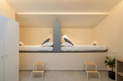 Letto o letti in una camera di Santa Croce Breath-taking Penthouse