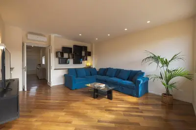 Area soggiorno di Santa Croce Breath-taking Penthouse